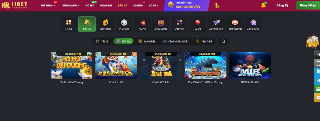 Hướng dẫn chi tiết cách chơi game Bắn cá tại 11bet dành cho người chơi mới
