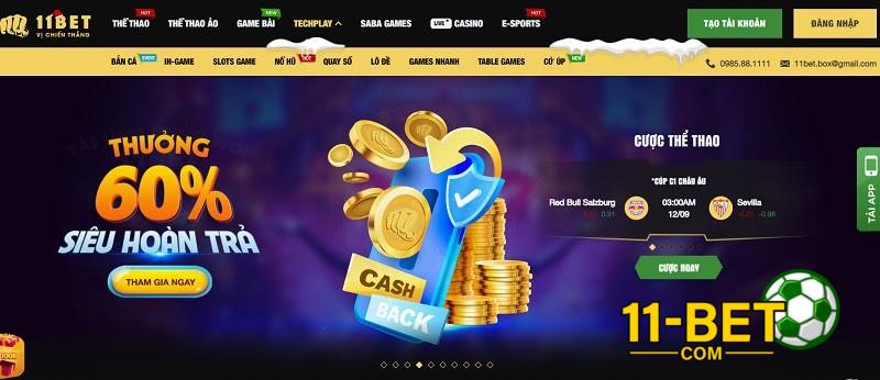 Nhà cái 11bet thông báo domain mới 11bet.mobile |11bet mobile ra đời